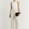 DISSH Boutiques CLOTHING JOSIE WHITE KNIT TOP