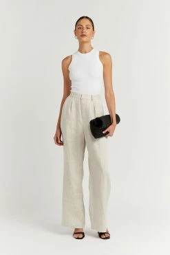 DISSH Boutiques CLOTHING JOSIE WHITE KNIT TOP