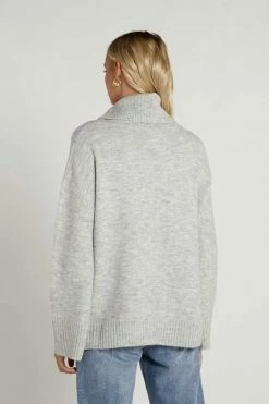 DISSH Boutiques BANKSIA GREY OVERSIZED KNIT