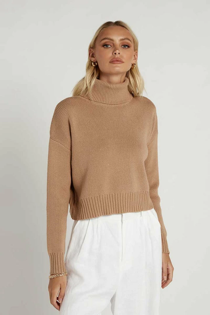 Budget โญ DISSH Boutiques SWEATERS NONI LATTE CROPPED RIB KNIT JUMPER ๐ 7 DISSH Boutiques SWEATERS NONI LATTE CROPPED RIB KNIT JUMPER