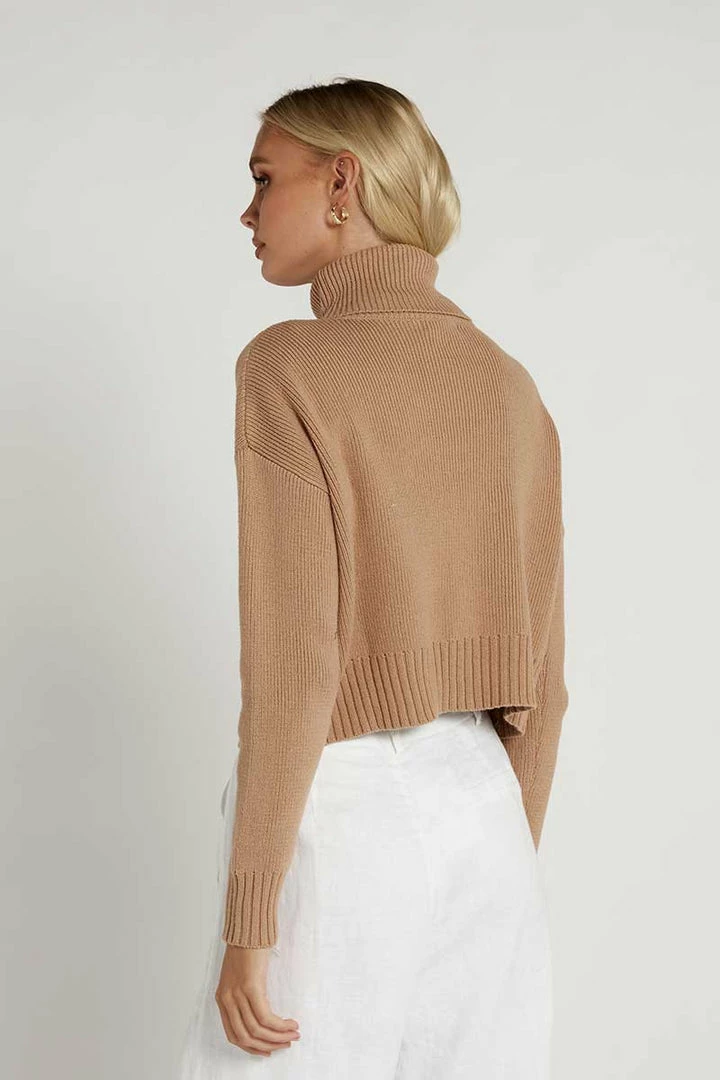 Budget โญ DISSH Boutiques SWEATERS NONI LATTE CROPPED RIB KNIT JUMPER ๐ 8 DISSH Boutiques SWEATERS NONI LATTE CROPPED RIB KNIT JUMPER