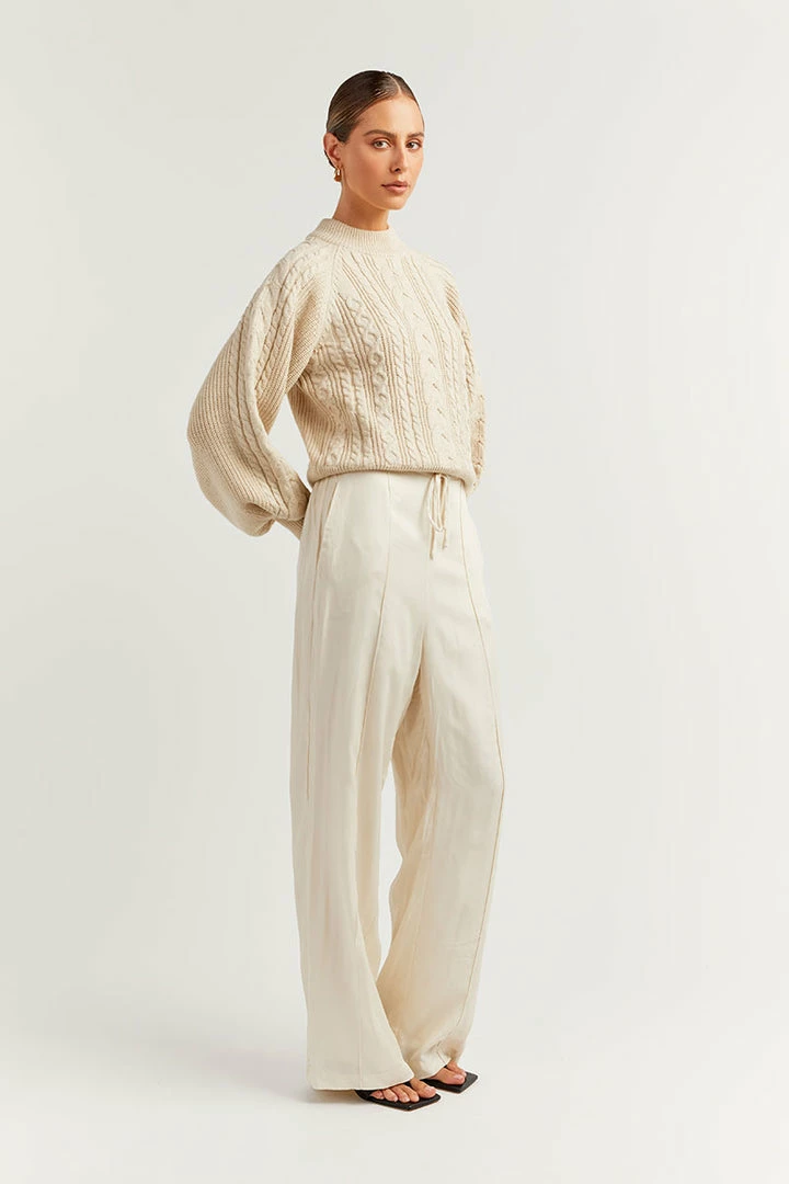 Top 10 ๐ DISSH Boutiques DUTTON NATURAL CABLE KNIT JUMPER SWEATERS โจ 3 DISSH Boutiques DUTTON NATURAL CABLE KNIT JUMPER SWEATERS