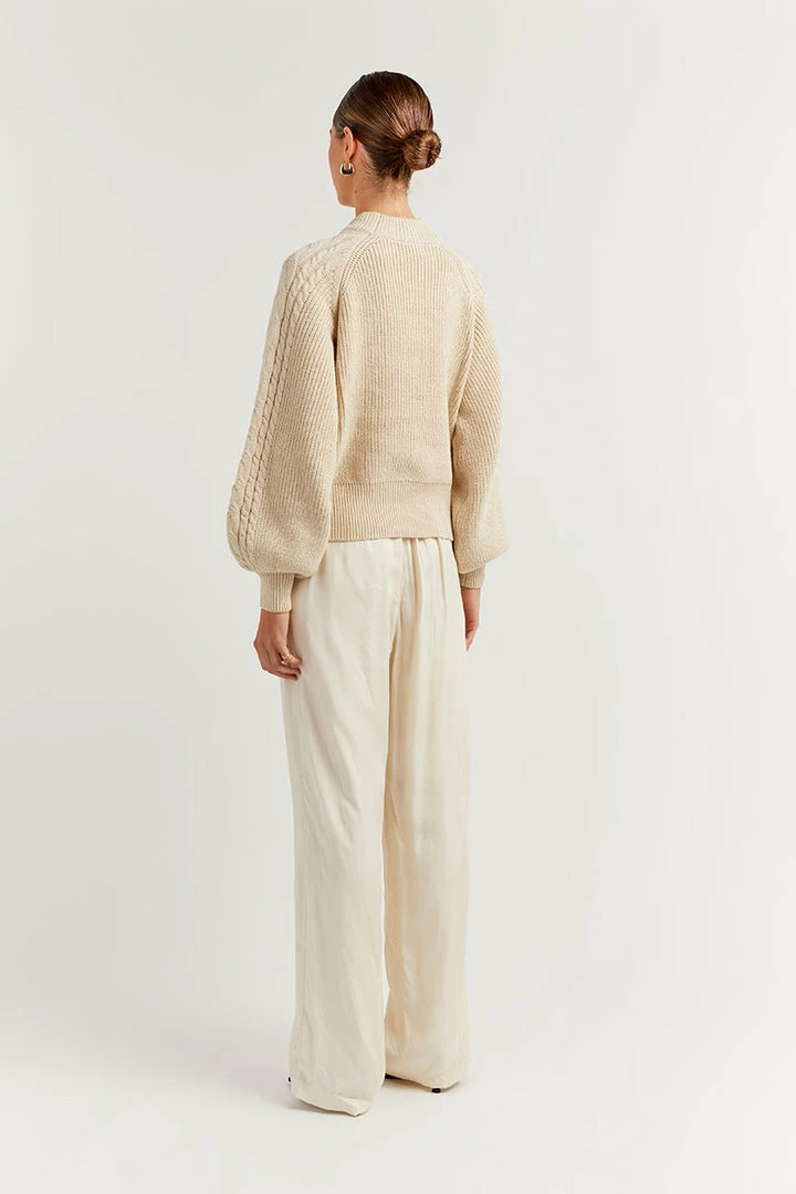 Top 10 ๐ DISSH Boutiques DUTTON NATURAL CABLE KNIT JUMPER SWEATERS โจ 4 DISSH Boutiques DUTTON NATURAL CABLE KNIT JUMPER SWEATERS