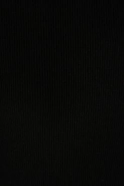 DISSH Boutiques CLOTHING TATIA BLACK KNIT TOP