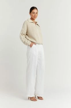 Discount ๐ DISSH Boutiques BARNETT STONE CABLE ZIP FRONT KNIT ๐คฉ 9 DISSH Boutiques BARNETT STONE CABLE ZIP FRONT KNIT