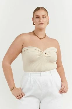 Hot Sale ๐ฏ DISSH Boutiques ANIKA TWISTED CREAM KNIT TOP ๐ 14 DISSH Boutiques ANIKA TWISTED CREAM KNIT TOP