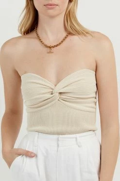 Hot Sale ๐ฏ DISSH Boutiques ANIKA TWISTED CREAM KNIT TOP ๐ 13 DISSH Boutiques ANIKA TWISTED CREAM KNIT TOP