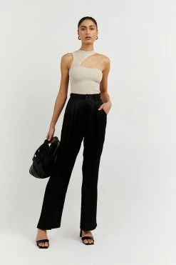 DISSH Boutiques ADALYN STONE ASYM KNIT TOP CLOTHING