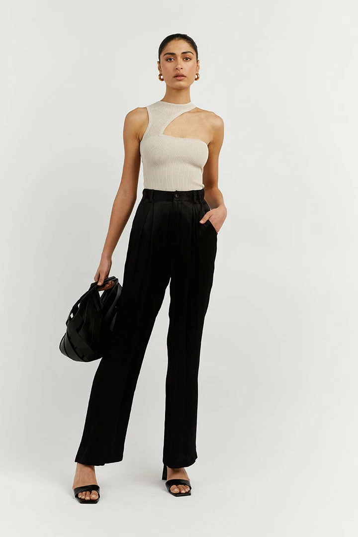 Wholesale ๐ฅ DISSH Boutiques ADALYN STONE ASYM KNIT TOP CLOTHING ๐ 1 DISSH Boutiques ADALYN STONE ASYM KNIT TOP CLOTHING