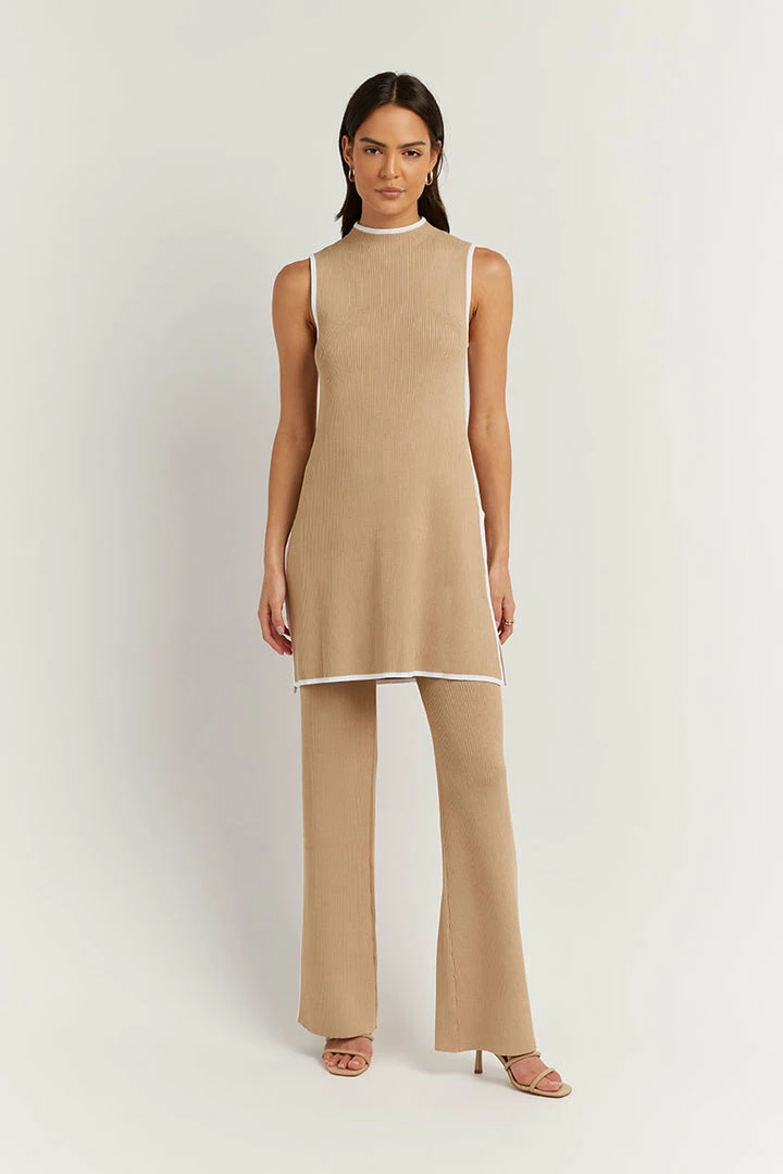 Cheap ๐ DISSH Boutiques BINDING WHEAT KNIT TUNIC TOP THE BUMP FRIENDLY EDIT ๐ 1 DISSH Boutiques BINDING WHEAT KNIT TUNIC TOP THE BUMP FRIENDLY EDIT