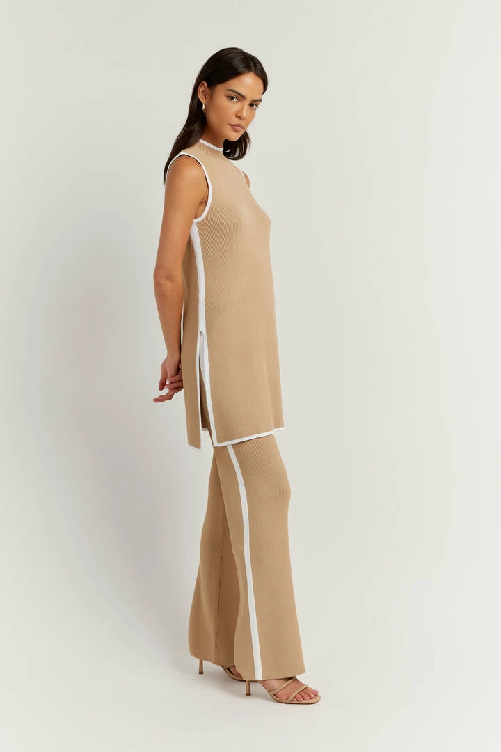 Cheap ๐ DISSH Boutiques BINDING WHEAT KNIT TUNIC TOP THE BUMP FRIENDLY EDIT ๐ 4 DISSH Boutiques BINDING WHEAT KNIT TUNIC TOP THE BUMP FRIENDLY EDIT