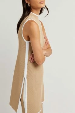 Cheap ๐ DISSH Boutiques BINDING WHEAT KNIT TUNIC TOP THE BUMP FRIENDLY EDIT ๐ 11 DISSH Boutiques BINDING WHEAT KNIT TUNIC TOP THE BUMP FRIENDLY EDIT