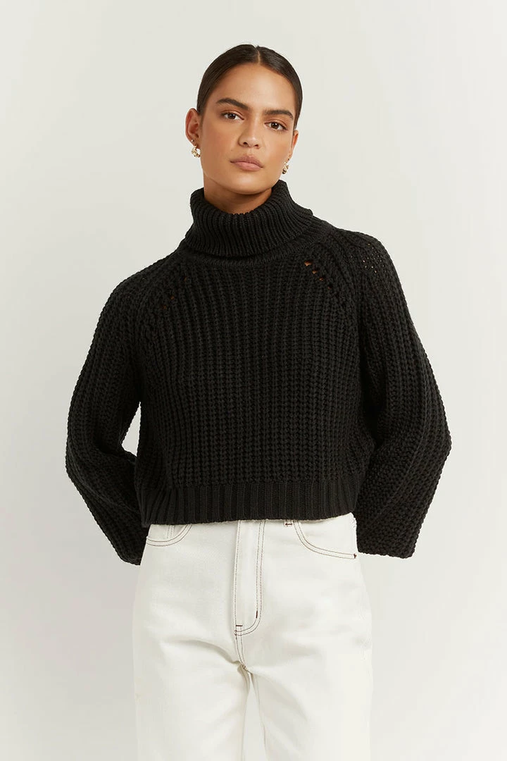 Coupon ๐ฅ DISSH Boutiques CHLOE BLACK CHUNKY KNIT JUMPER SWEATERS ๐ 3 DISSH Boutiques CHLOE BLACK CHUNKY KNIT JUMPER SWEATERS