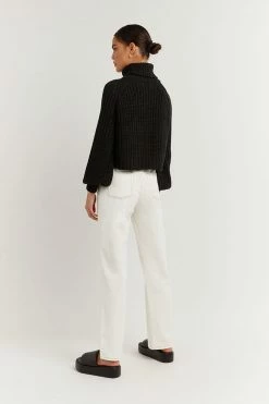 Coupon ๐ฅ DISSH Boutiques CHLOE BLACK CHUNKY KNIT JUMPER SWEATERS ๐ 12 DISSH Boutiques CHLOE BLACK CHUNKY KNIT JUMPER SWEATERS