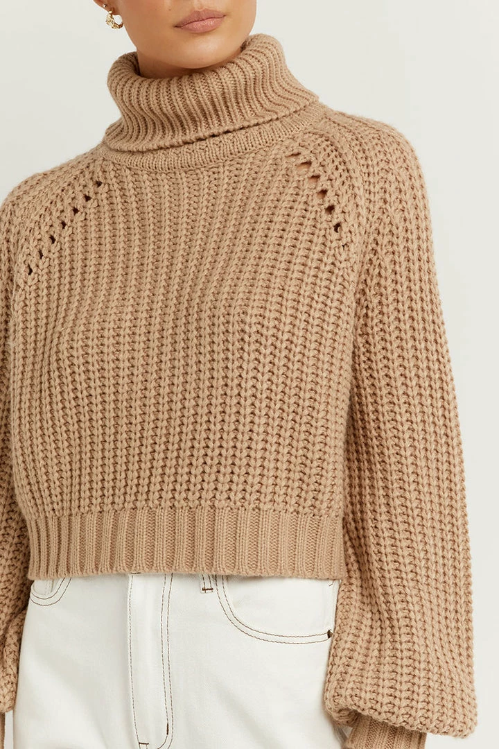 Promo β€οΈ DISSH Boutiques CHLOE MOCHA CHUNKY KNIT JUMPER SWEATERS π 6 DISSH Boutiques CHLOE MOCHA CHUNKY KNIT JUMPER SWEATERS