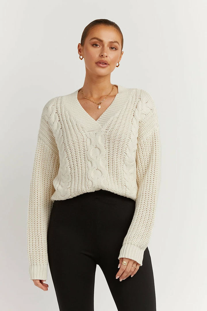 Top 10 🧨 DISSH Boutiques CLOTHING HADLEY STONE CABLE KNIT JUMPER ❤️ 8 DISSH Boutiques CLOTHING HADLEY STONE CABLE KNIT JUMPER