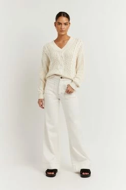 DISSH Boutiques CLOTHING HADLEY STONE CABLE KNIT JUMPER