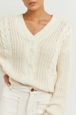 Top 10 🧨 DISSH Boutiques CLOTHING HADLEY STONE CABLE KNIT JUMPER ❤️ 18 DISSH Boutiques CLOTHING HADLEY STONE CABLE KNIT JUMPER