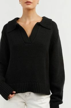 Best deal ๐งจ DISSH Boutiques CLOTHING COLBIE BLACK KNIT JUMPER โจ 11 DISSH Boutiques CLOTHING COLBIE BLACK KNIT JUMPER