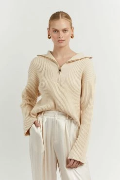 DISSH Boutiques ORION BUTTER RIB KNIT JUMPER