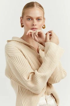 DISSH Boutiques ORION BUTTER RIB KNIT JUMPER