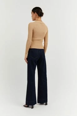 Cheap ๐ DISSH Boutiques FENTON WHEAT COLLARED SLEEVED TOP CLOTHING ๐ 7 DISSH Boutiques FENTON WHEAT COLLARED SLEEVED TOP CLOTHING