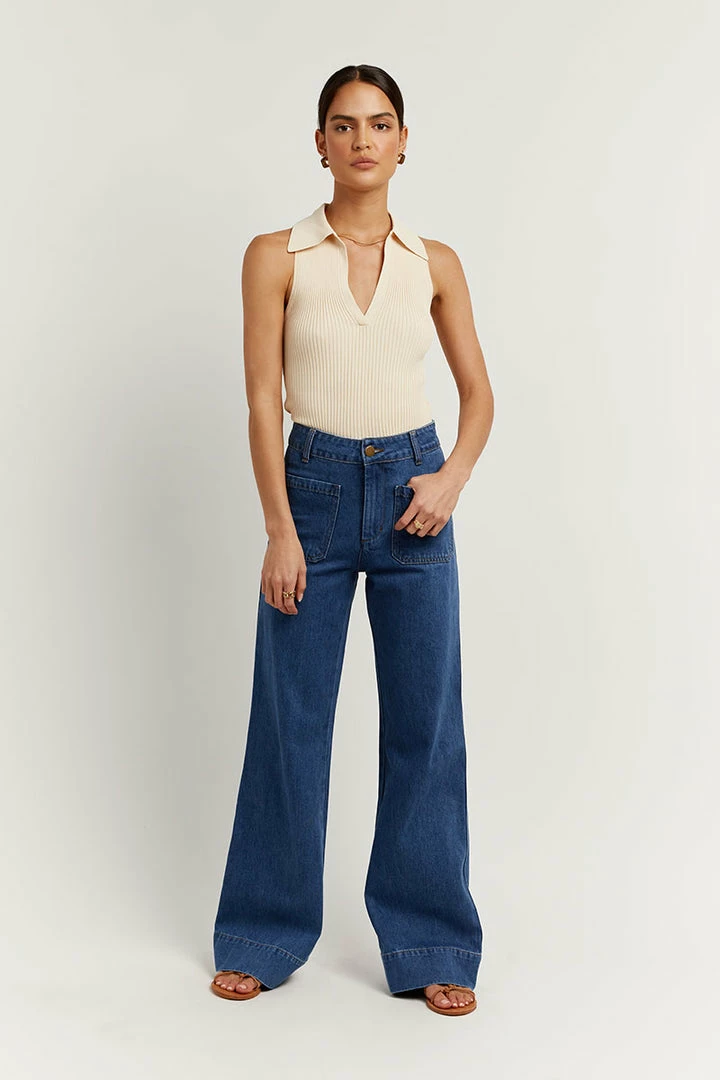 Buy โญ DISSH Boutiques FENTON BUTTER COLLARED KNIT TOP CLOTHING ๐ฅฐ 1 DISSH Boutiques FENTON BUTTER COLLARED KNIT TOP CLOTHING