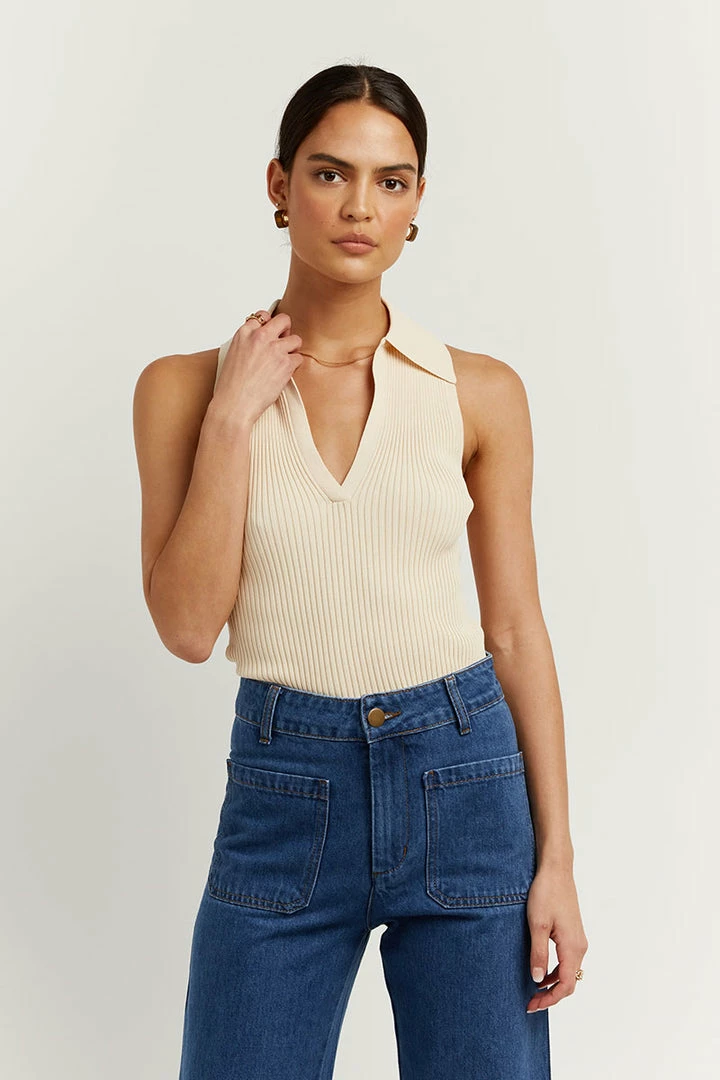 Buy โญ DISSH Boutiques FENTON BUTTER COLLARED KNIT TOP CLOTHING ๐ฅฐ 3 DISSH Boutiques FENTON BUTTER COLLARED KNIT TOP CLOTHING