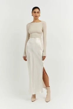 DISSH Boutiques SOPHIA STONE LONG SLEEVE TOP