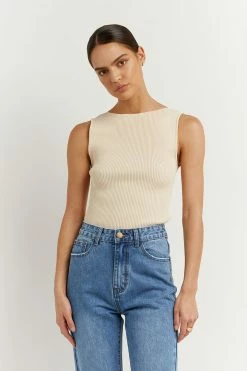 DISSH Boutiques CLOTHING ARIA BUTTER KNIT TANK