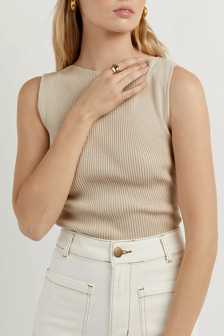 Best Sale โ๏ธ DISSH Boutiques CLOTHING ARIA STONE KNIT TANK ๐ 5 DISSH Boutiques CLOTHING ARIA STONE KNIT TANK