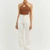 DISSH Boutiques TONI MOCHA HALTER KNIT TANK SUNMOTION RUNWAY