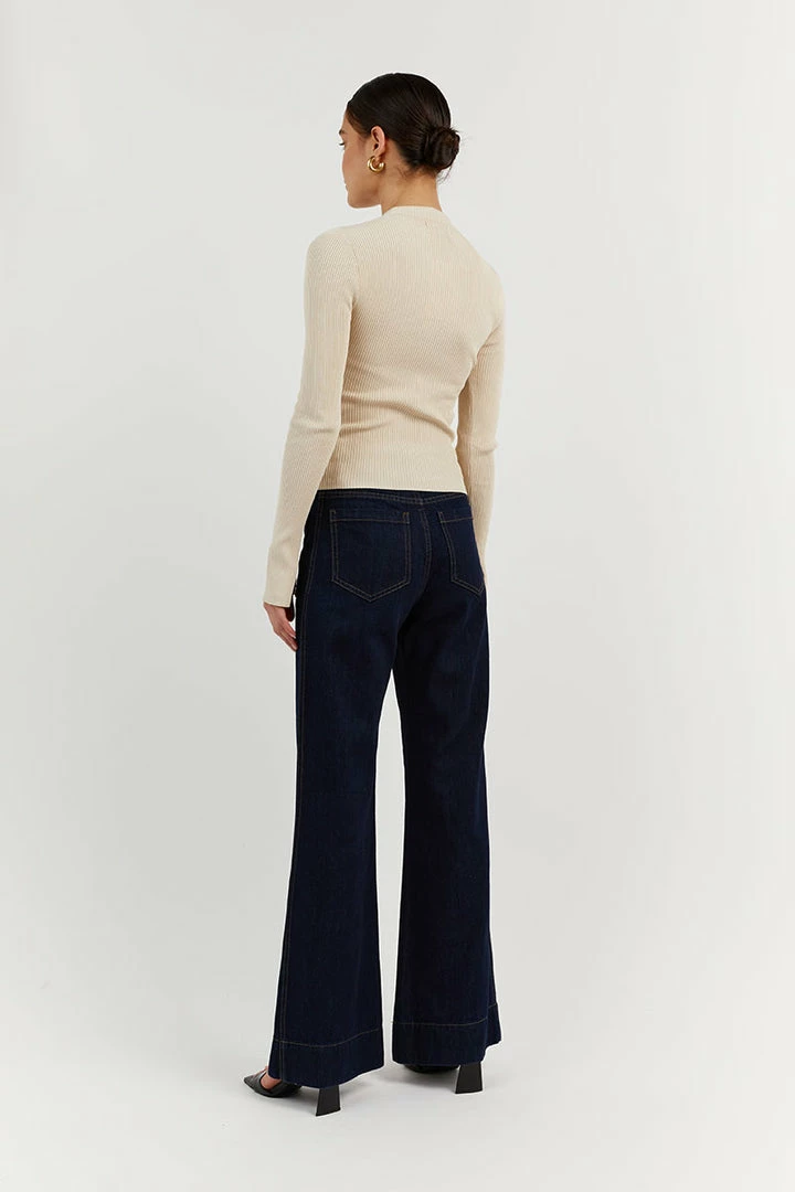 Discount ❤️ DISSH Boutiques DONNA STONE SLEEVED KNIT TOP ⌛ 5 DISSH Boutiques DONNA STONE SLEEVED KNIT TOP