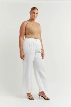 DISSH Boutiques CLOTHING LEE WHEAT KNIT SCOOP TANK