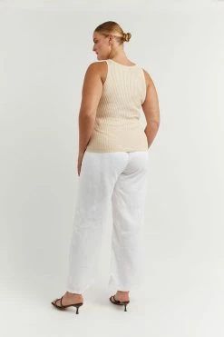 DISSH Boutiques OSCAR STONE HIGH NECK TOP CLOTHING