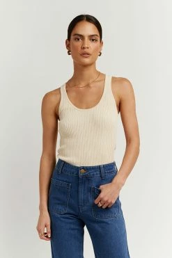 DISSH Boutiques VICTORIA BUTTER KNIT TANK