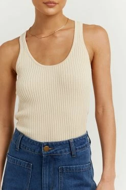 DISSH Boutiques VICTORIA BUTTER KNIT TANK