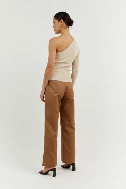 DISSH Boutiques MOSMAN STONE ONE SLEEVE TOP CLOTHING