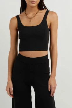 Best reviews of ๐ DISSH Boutiques MARA BLACK KNIT TOP CLOTHING ๐งจ 9 DISSH Boutiques MARA BLACK KNIT TOP CLOTHING