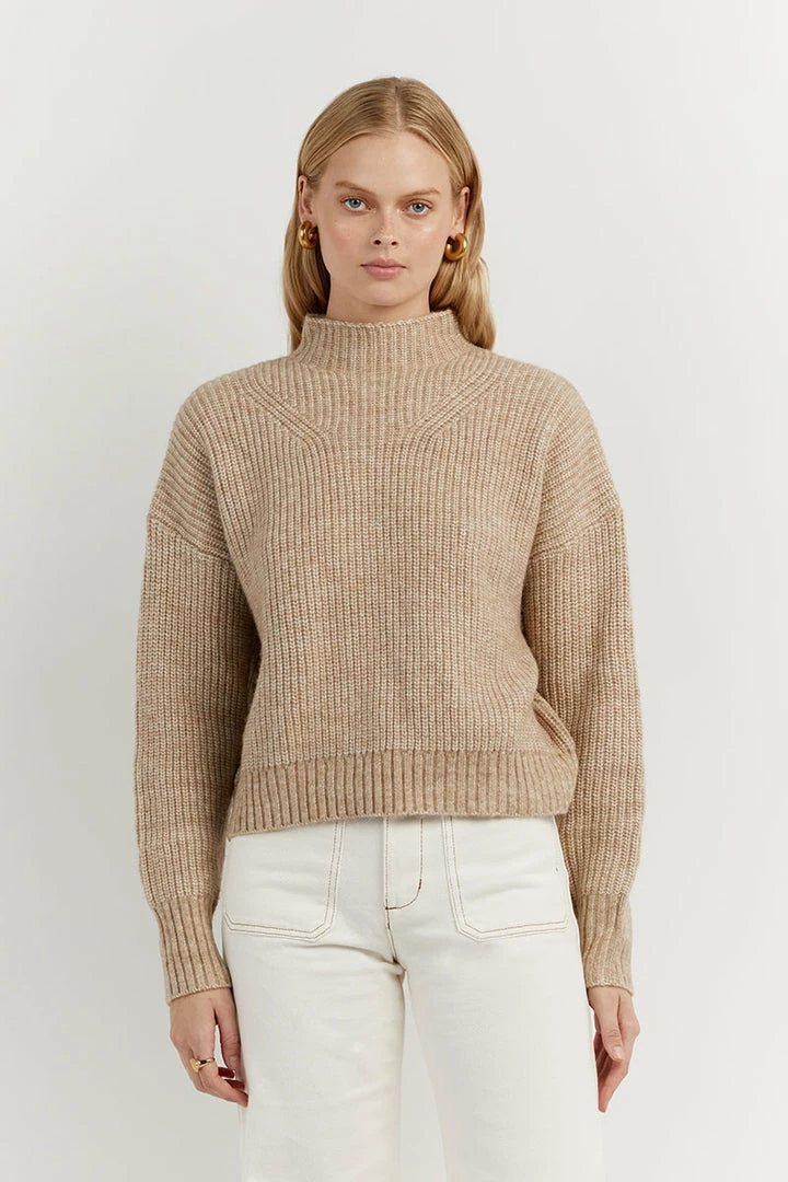 Promo ๐ DISSH Boutiques SWEATERS BALWYN OAT MARLE KNIT JUMPER ๐ฏ 2 DISSH Boutiques SWEATERS BALWYN OAT MARLE KNIT JUMPER