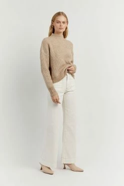 Promo ๐ DISSH Boutiques SWEATERS BALWYN OAT MARLE KNIT JUMPER ๐ฏ 7 DISSH Boutiques SWEATERS BALWYN OAT MARLE KNIT JUMPER