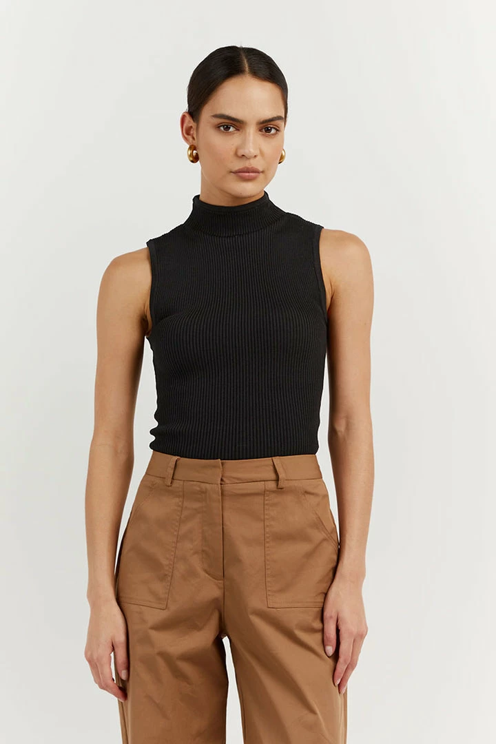 Best deal ๐คฉ DISSH Boutiques SUNMOTION RUNWAY SUTHERLAND BLACK KNIT TOP ๐ 3 DISSH Boutiques SUNMOTION RUNWAY SUTHERLAND BLACK KNIT TOP