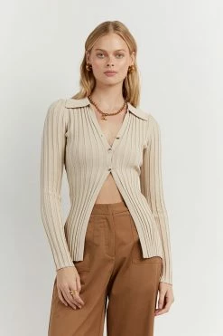 DISSH Boutiques OWEN STONE LONG SLEEVE TOP CLOTHING