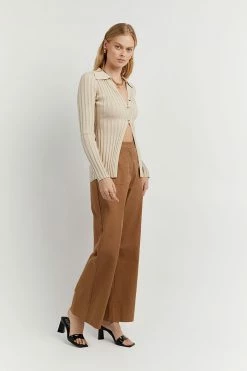 DISSH Boutiques OWEN STONE LONG SLEEVE TOP CLOTHING