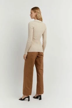 DISSH Boutiques OWEN STONE LONG SLEEVE TOP CLOTHING