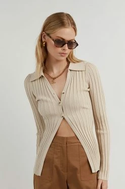 DISSH Boutiques OWEN STONE LONG SLEEVE TOP CLOTHING