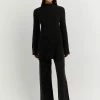 DISSH Boutiques HENLEY BLACK KNIT PANT