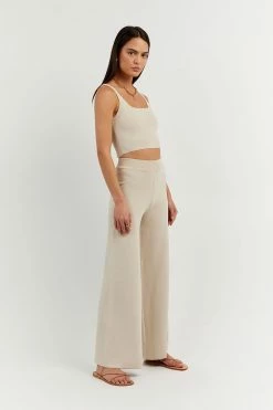DISSH Boutiques MARA STONE KNIT PANT CLOTHING