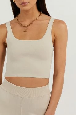 DISSH Boutiques MARA STONE KNIT PANT CLOTHING