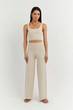 DISSH Boutiques MARA STONE KNIT PANT CLOTHING